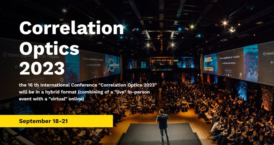 Correlation Optics 2023