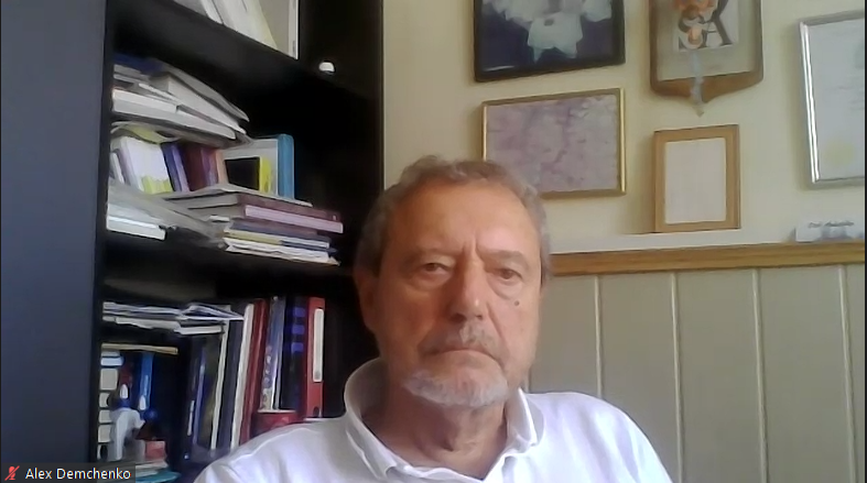 Oleksandr Petrovych Demchenko, Doctor of Biological Sciences, Professor, Head of the Nanobiotechnology Laboratory at the O.V. Palladin Institute of Biochemistry, NAS of Ukraine